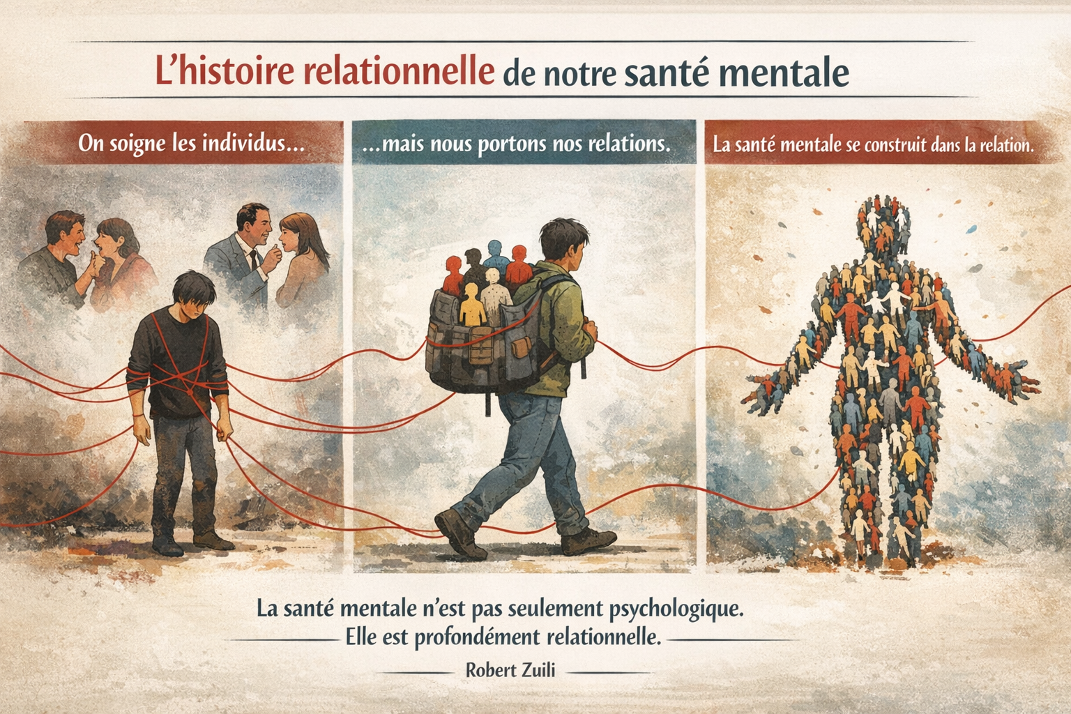 La santé mentale n'est pas un problème individuel. C'est un problème relationnel.